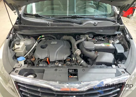 2014 Kia Sportage Sx из США, поврежденный, VIN KNDPCCA60E7660001